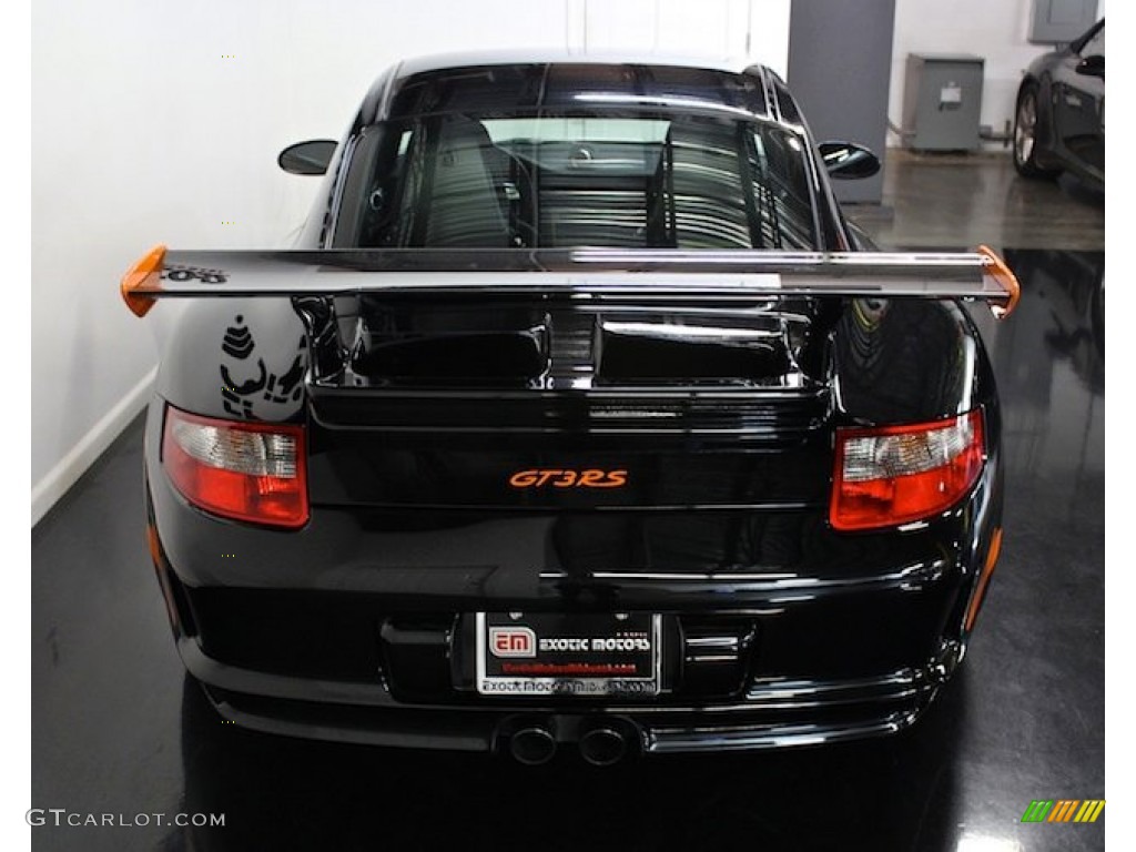 2007 911 GT3 RS - Black/Orange / Black w/Alcantara photo #14