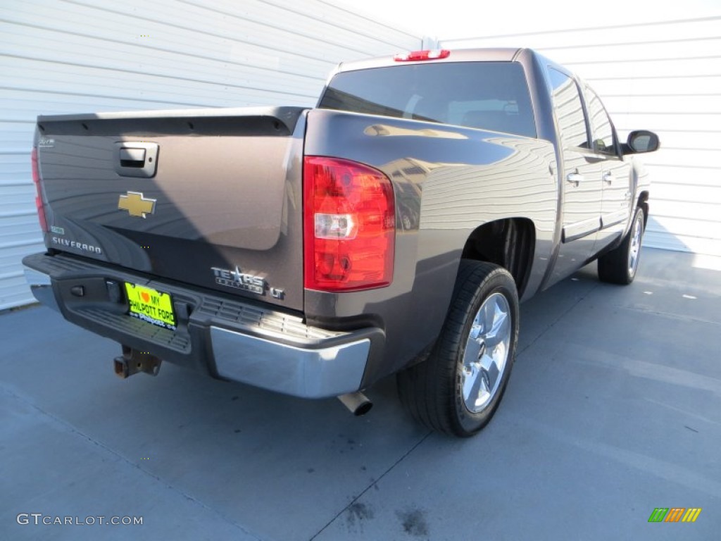 2010 Silverado 1500 LT Crew Cab - Taupe Gray Metallic / Ebony photo #4