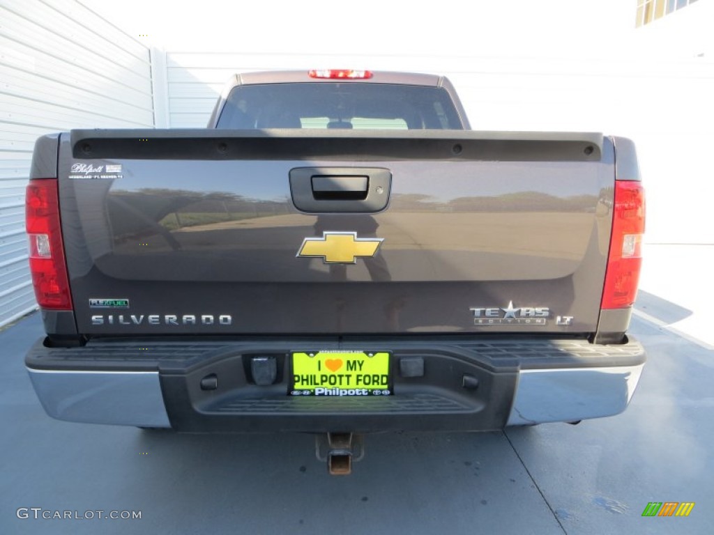 2010 Silverado 1500 LT Crew Cab - Taupe Gray Metallic / Ebony photo #5