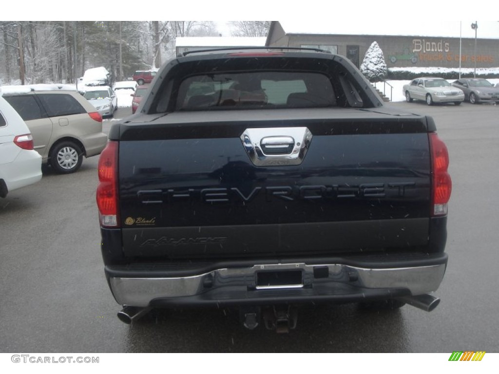 2006 Avalanche LT 4x4 - Dark Blue Metallic / Gray/Dark Charcoal photo #13