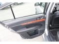 Off Black 2010 Subaru Legacy 2.5 GT Limited Sedan Door Panel