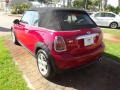 2010 Chili Red Mini Cooper Convertible  photo #3