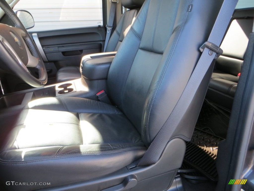 2010 Silverado 1500 LT Crew Cab - Taupe Gray Metallic / Ebony photo #34