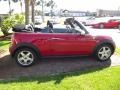 2010 Chili Red Mini Cooper Convertible  photo #21