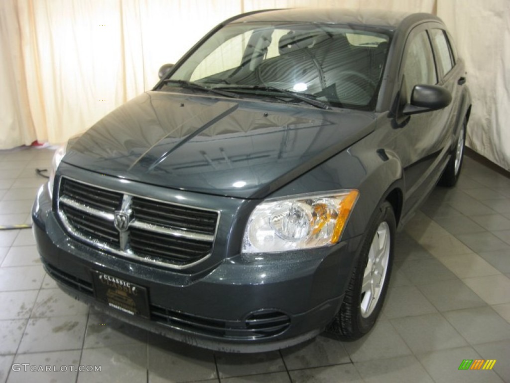 2008 Caliber SXT - Steel Blue Metallic / Dark Slate Gray photo #1