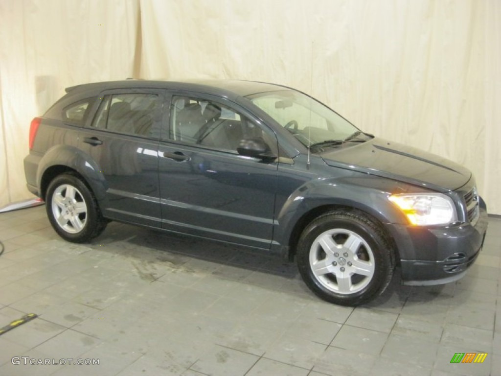 2008 Caliber SXT - Steel Blue Metallic / Dark Slate Gray photo #4