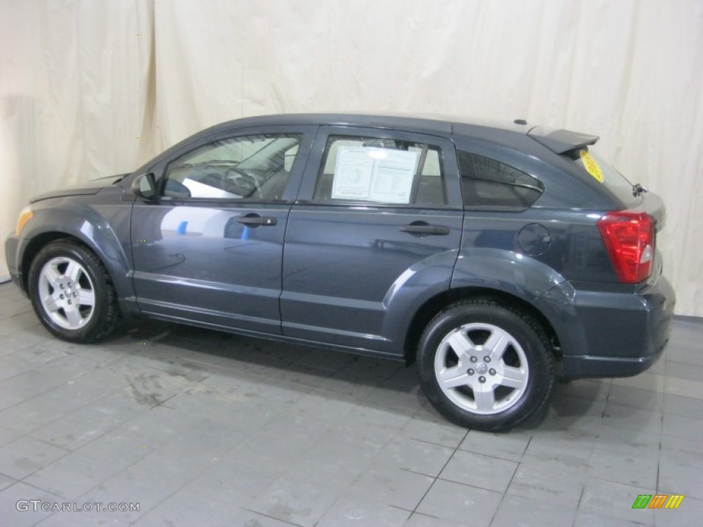 2008 Caliber SXT - Steel Blue Metallic / Dark Slate Gray photo #5