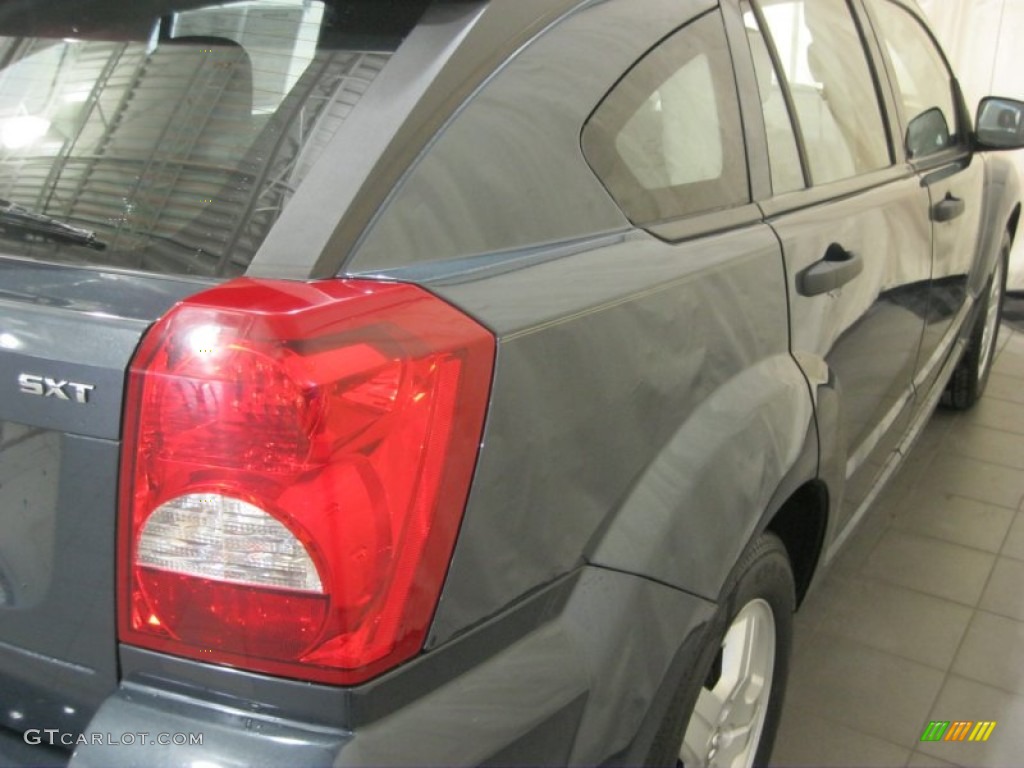 2008 Caliber SXT - Steel Blue Metallic / Dark Slate Gray photo #9