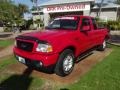 Torch Red 2008 Ford Ranger Sport SuperCab 4x4