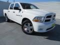 2012 Bright White Dodge Ram 1500 Express Crew Cab  photo #2