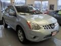2011 Frosted Steel Metallic Nissan Rogue SV AWD  photo #4