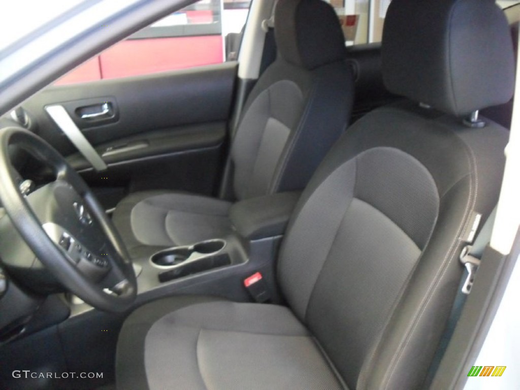 2011 Rogue SV AWD - Frosted Steel Metallic / Black photo #14