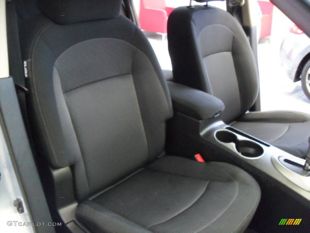 2011 Rogue SV AWD - Frosted Steel Metallic / Black photo #16