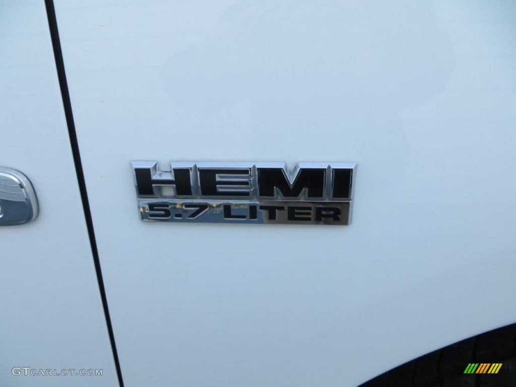 2012 Ram 1500 Express Crew Cab - Bright White / Dark Slate Gray/Medium Graystone photo #15