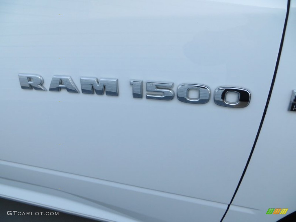 2012 Ram 1500 Express Crew Cab - Bright White / Dark Slate Gray/Medium Graystone photo #16