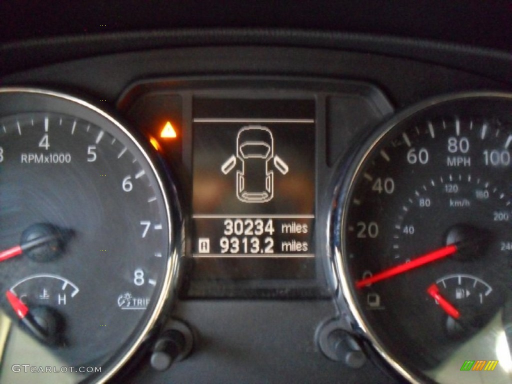 2011 Rogue SV AWD - Frosted Steel Metallic / Black photo #20