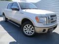 White Platinum Metallic Tri-Coat - F150 King Ranch SuperCrew 4x4 Photo No. 2