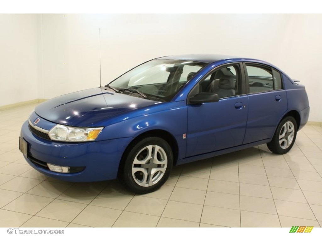 Electric Blue 2004 Saturn ION 3 Sedan Exterior Photo #78875620