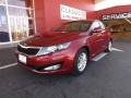 2013 Remington Red Kia Optima LX  photo #2