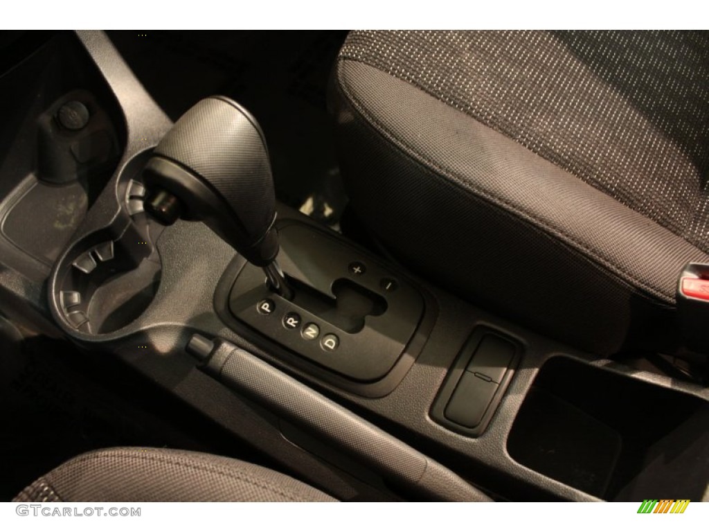 2008 Sportage LX - Steel Silver Metallic / Black photo #9