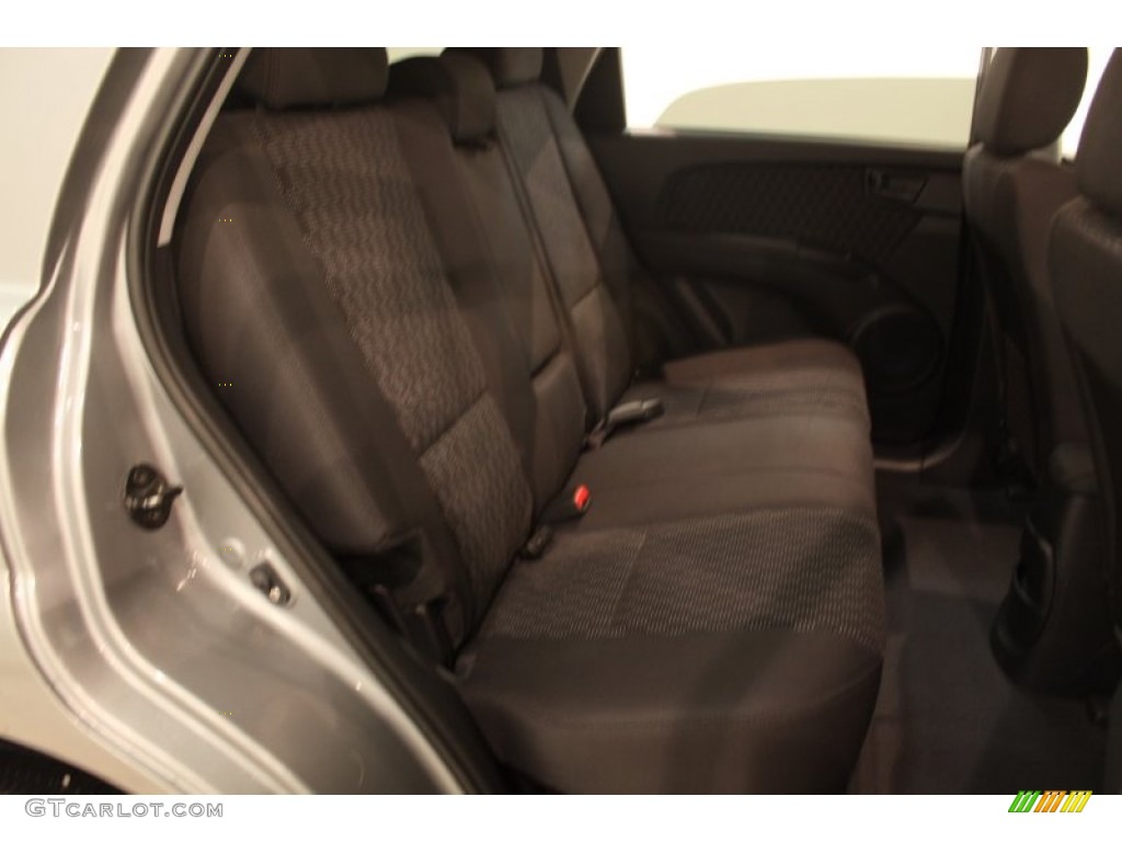 2008 Sportage LX - Steel Silver Metallic / Black photo #11