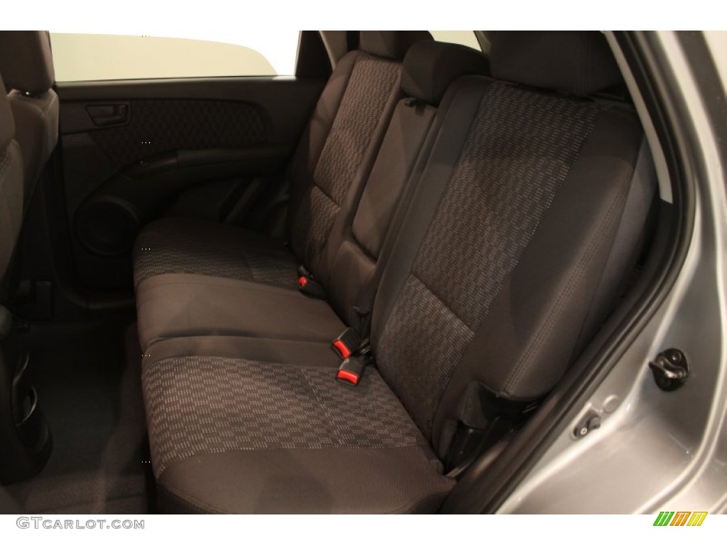 2008 Sportage LX - Steel Silver Metallic / Black photo #12