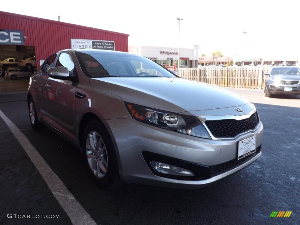 2013 Optima LX - Satin Metal Metallic / Beige photo #1