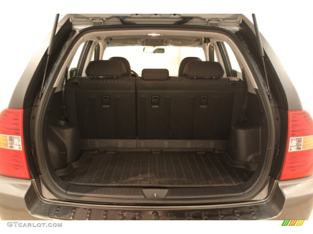 2008 Sportage LX - Steel Silver Metallic / Black photo #13