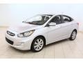 Ironman Silver 2012 Hyundai Accent GLS 4 Door Exterior