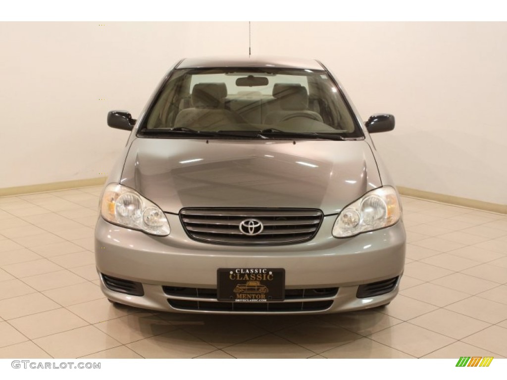 2004 Corolla CE - Mineral Green / Pebble Beige photo #2