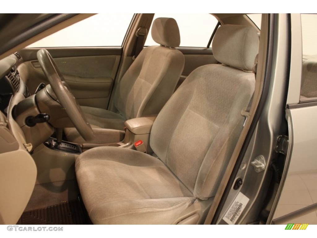 2004 Corolla CE - Mineral Green / Pebble Beige photo #5