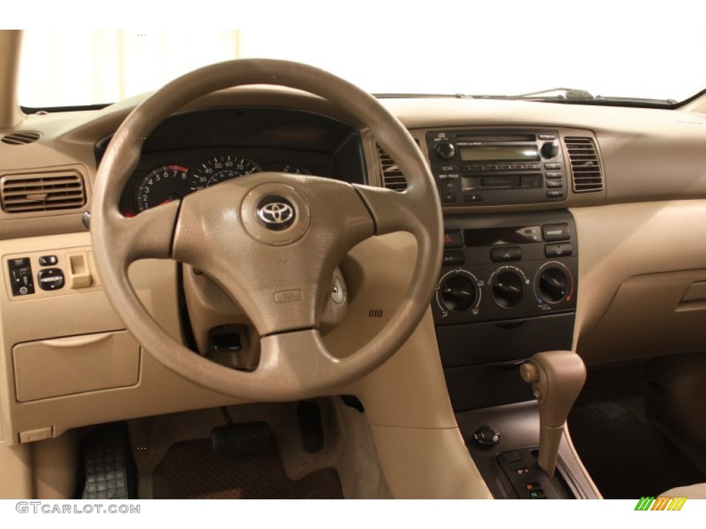 2004 Corolla CE - Mineral Green / Pebble Beige photo #6