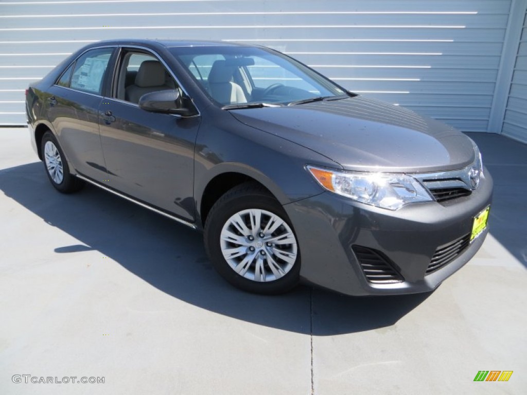 2013 Camry LE - Magnetic Gray Metallic / Ash photo #1