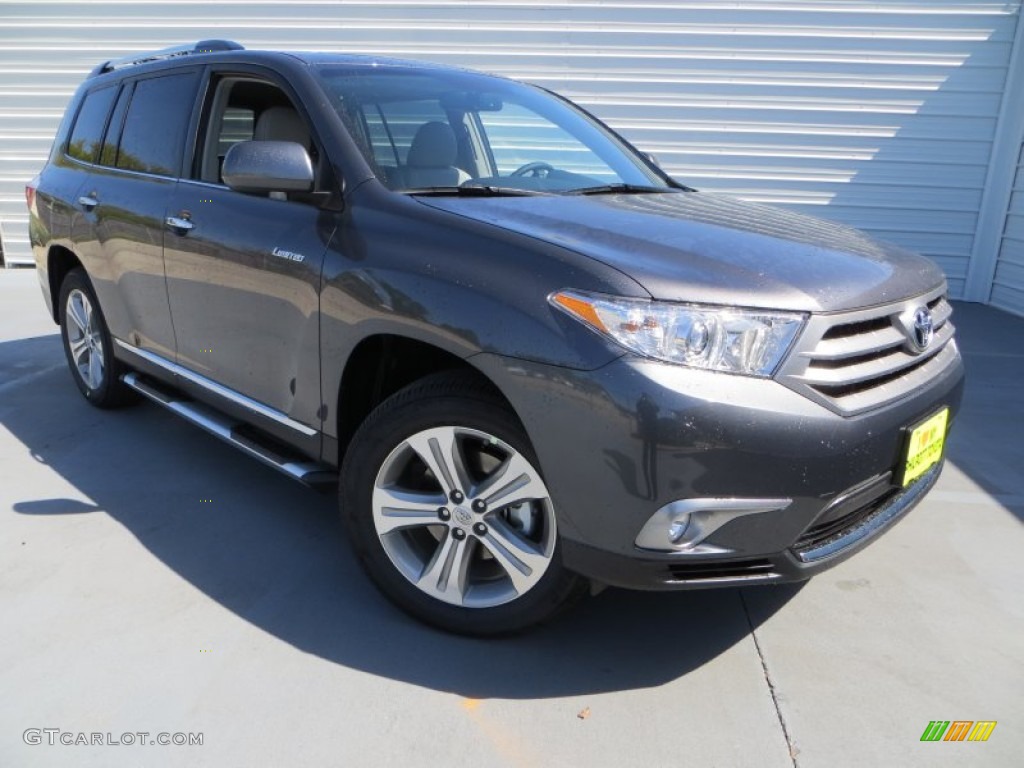2013 Highlander Limited 4WD - Magnetic Gray Metallic / Ash photo #1