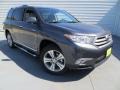 2013 Magnetic Gray Metallic Toyota Highlander Limited 4WD  photo #2