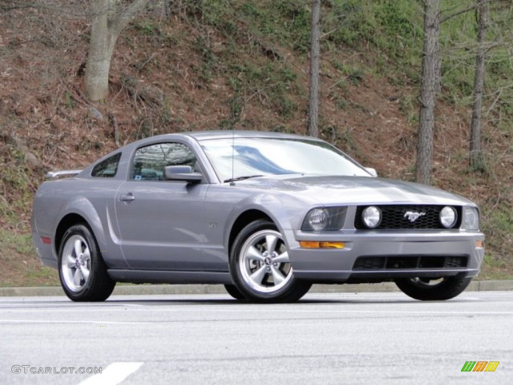 2007 Mustang GT Premium Coupe - Tungsten Grey Metallic / Dark Charcoal photo #8