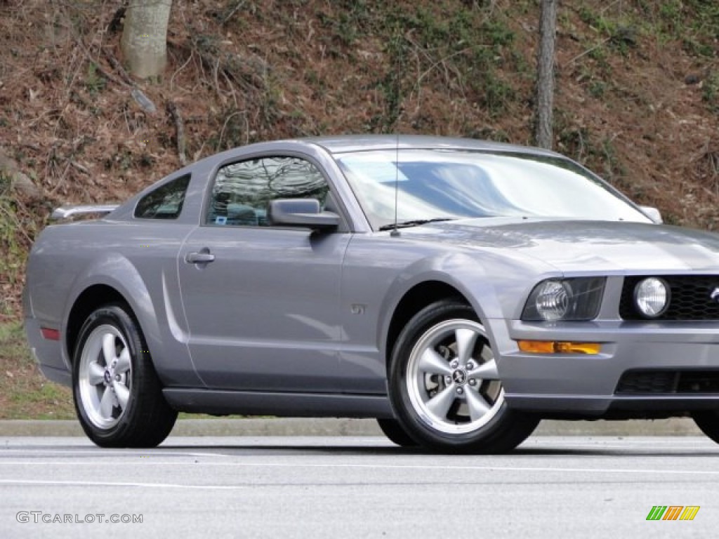 2007 Mustang GT Premium Coupe - Tungsten Grey Metallic / Dark Charcoal photo #9