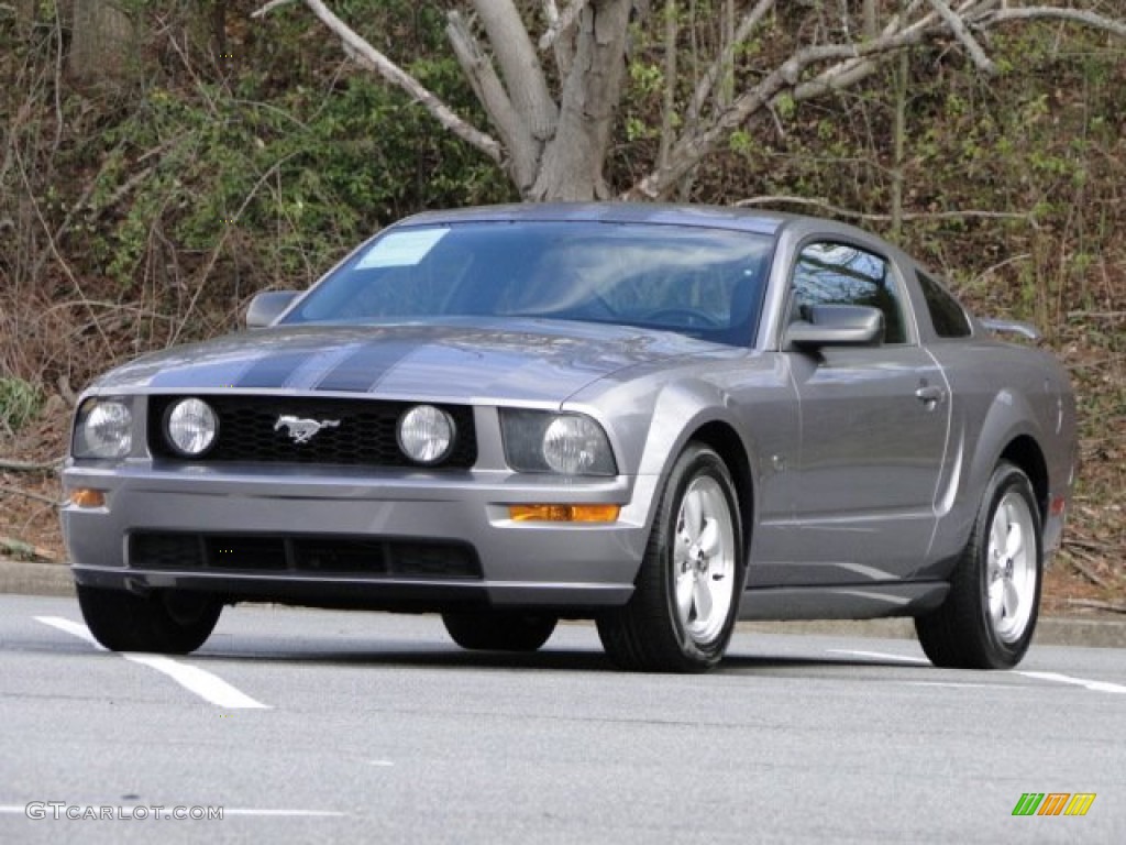 2007 Mustang GT Premium Coupe - Tungsten Grey Metallic / Dark Charcoal photo #13
