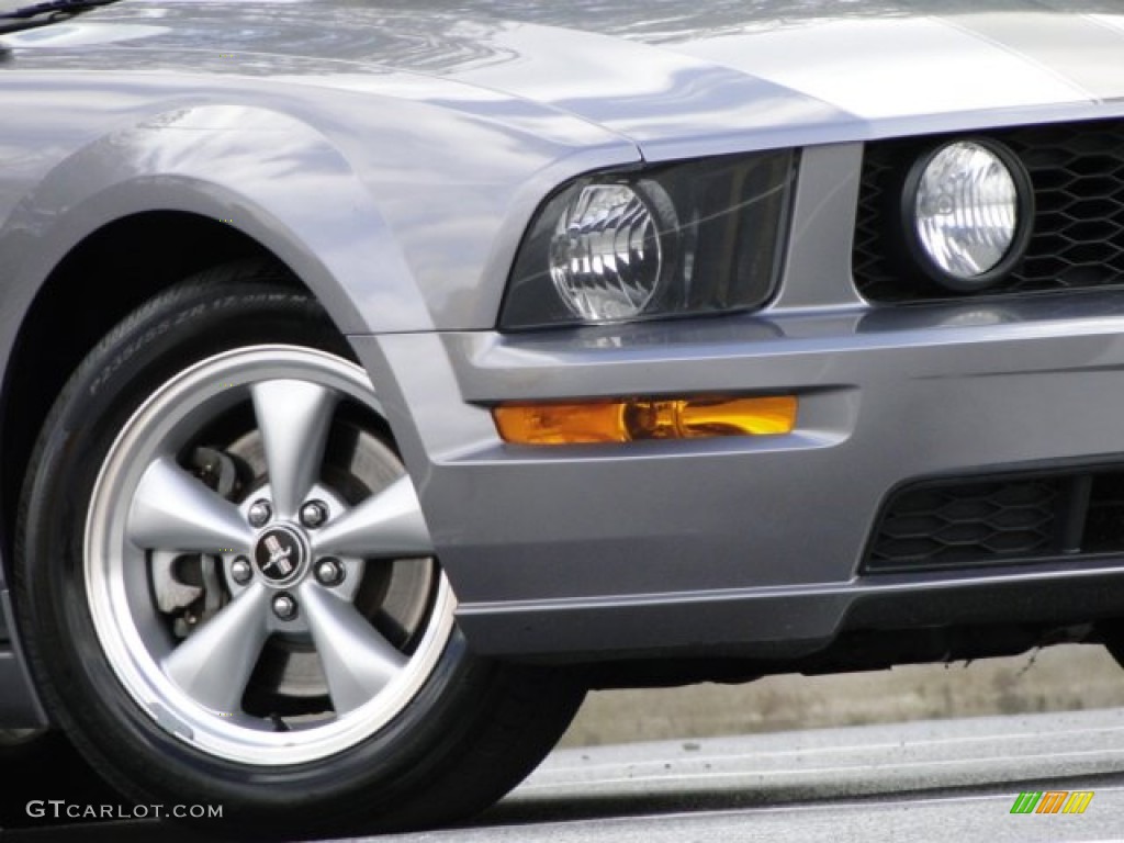 2007 Mustang GT Premium Coupe - Tungsten Grey Metallic / Dark Charcoal photo #15