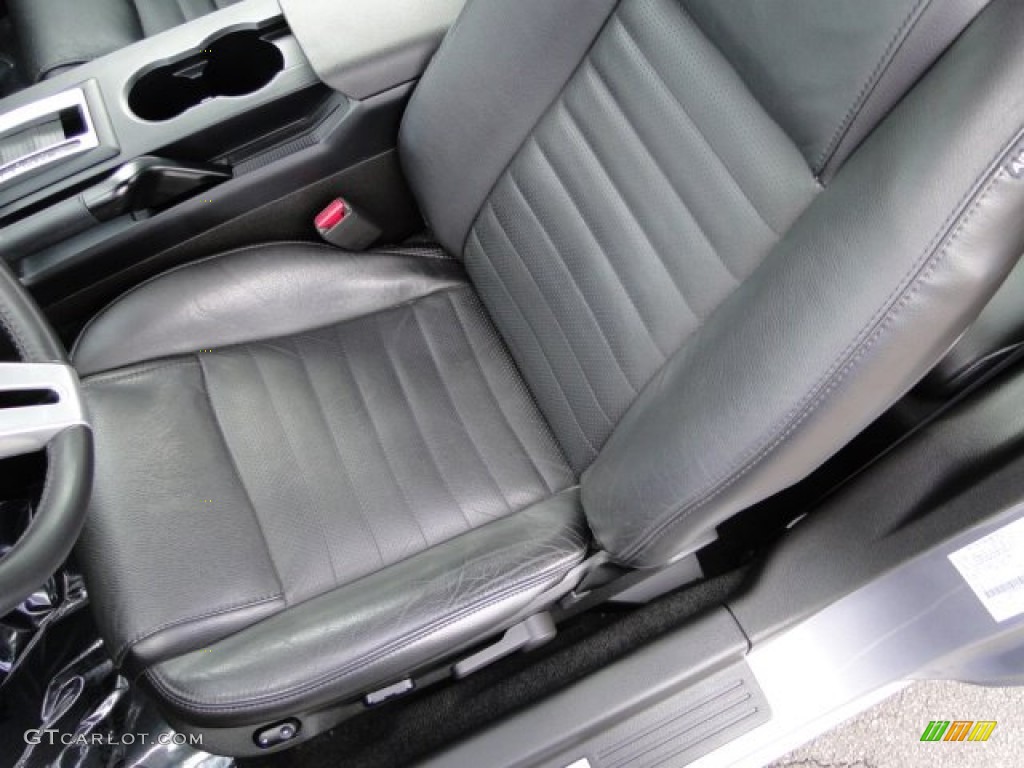 2007 Mustang GT Premium Coupe - Tungsten Grey Metallic / Dark Charcoal photo #28