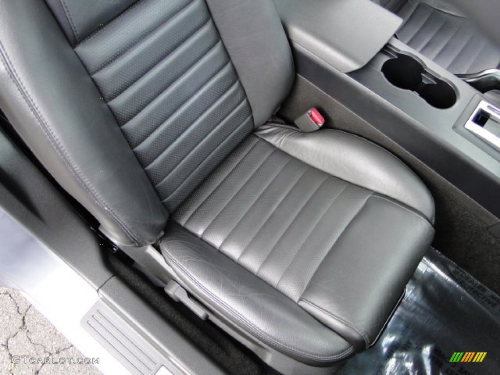 2007 Mustang GT Premium Coupe - Tungsten Grey Metallic / Dark Charcoal photo #29