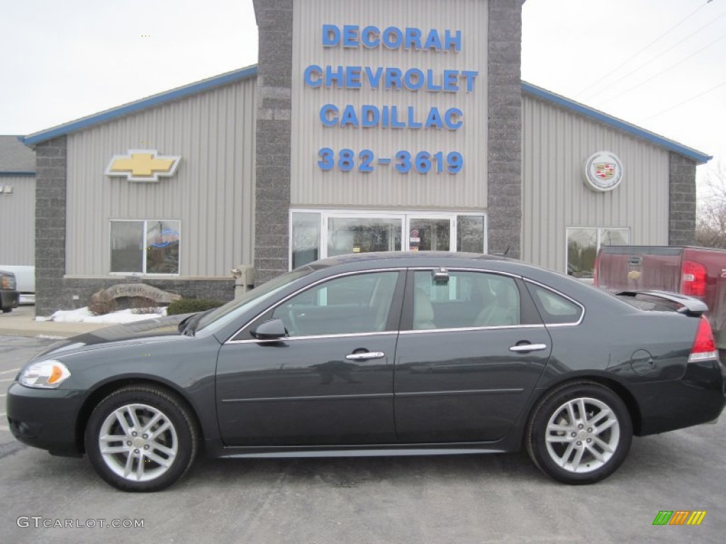 2012 Impala LTZ - Ashen Gray Metallic / Neutral photo #1