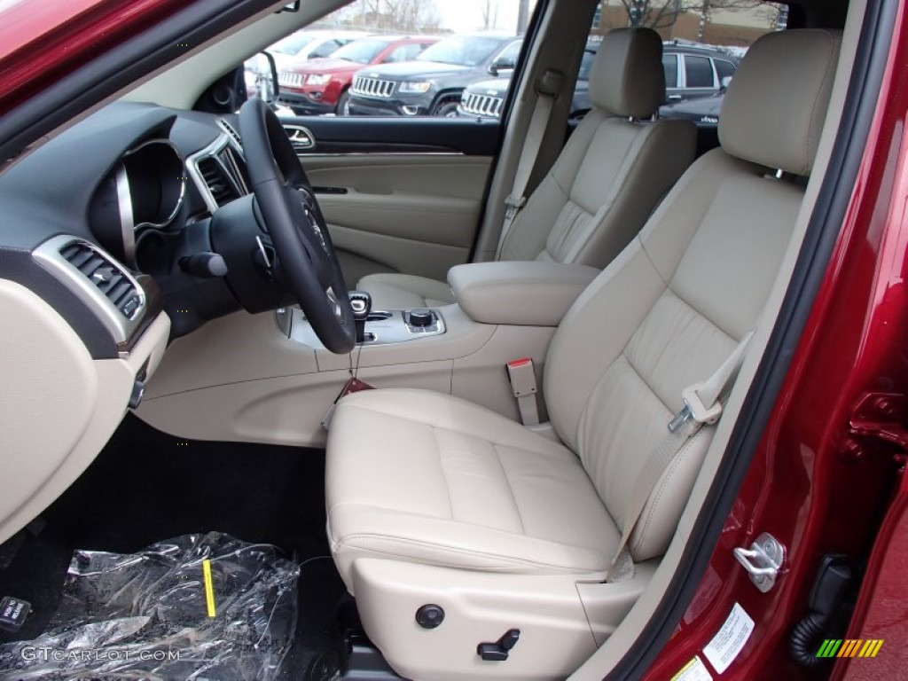 2014 Jeep Grand Cherokee Limited 4x4 Front Seat Photo #78880821