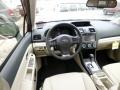 Ivory 2013 Subaru XV Crosstrek 2.0 Limited Dashboard