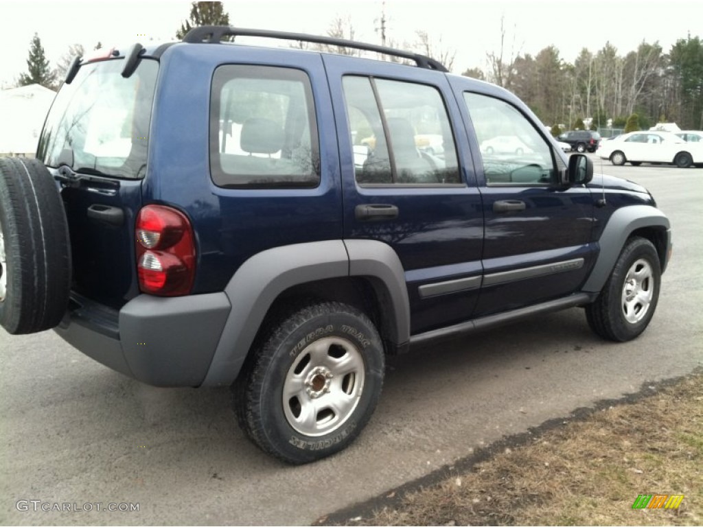 Patriot Blue Pearl 2005 Jeep Liberty Sport Exterior Photo #78880881