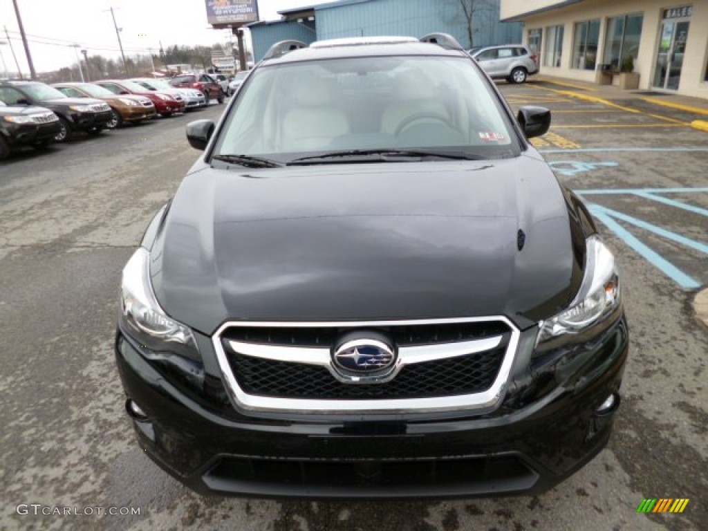 2013 XV Crosstrek 2.0 Limited - Crystal Black Silica / Ivory photo #2
