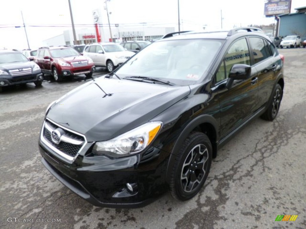 2013 XV Crosstrek 2.0 Limited - Crystal Black Silica / Ivory photo #3