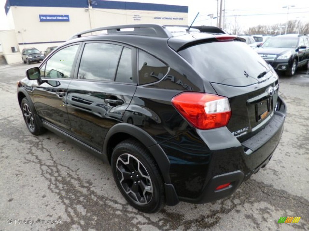 2013 XV Crosstrek 2.0 Limited - Crystal Black Silica / Ivory photo #5