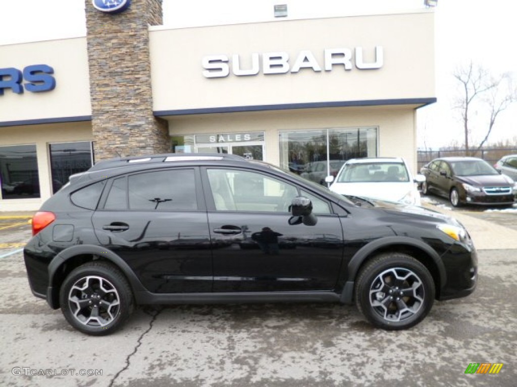 2013 XV Crosstrek 2.0 Limited - Crystal Black Silica / Ivory photo #8