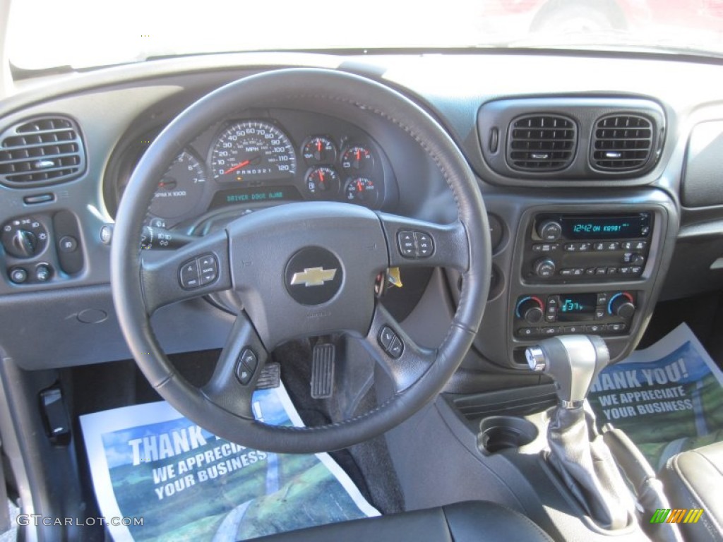 2009 TrailBlazer LT 4x4 - Graystone Metallic / Ebony photo #8